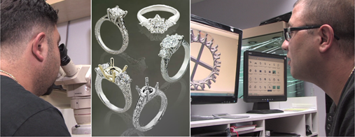Creating jewelry perfection with CAD and Solidscape.