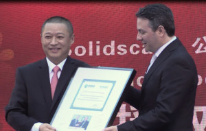Foshan City Grand Opening with Kangshuo Group President Bin Liu and Solidscape President Fabio Esposito