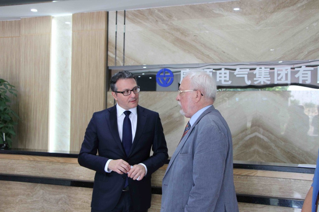 Solidscape CEO Fabio Esposito and the former Prime Minister of Germany Mr. Lothar de Maizière