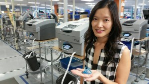 Jenny Wu visits Solidscape HQ