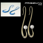 Chleo earrings by Friszman of Brazil
