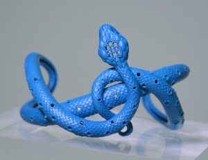 Winning Design Snake Cuff Bracelet Wax Model